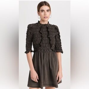 Sea Juni Garment Dye Smocked Dress